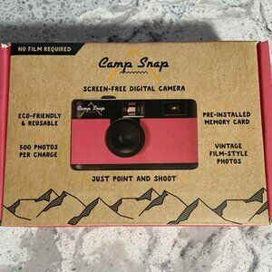 Camp Snap Screen-Free Digital Camera (Like New) Flamingo Pink